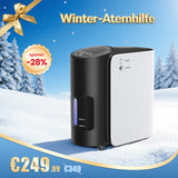 VARON VH-1 Home Oxygen Concentrator | 7-Stage Control, Vital Health for Seniors, CE Certified