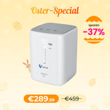 VARON VH-3 Sauerstoffgerät Für Zuhause | Kontinuierlicher Fluss mit Fernbedienung & Timer, CE-geprüft VARON