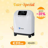 VARON VH-4 Sauerstoffgerät für Zuhause | Kontinuierlicher Fluss, CE-geprüft (1-9 Stufen) VARON