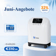 VARON VH-4 Sauerstoffgerät für Zuhause | Kontinuierlicher Fluss, CE-geprüft (1-9 Stufen) VARON
