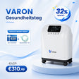 VARON VH-4 Sauerstoffgerät für Zuhause | Kontinuierlicher Fluss, CE-geprüft (1-9 Stufen) VARON