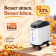 VARON VH-2 PRO Sauerstoffgerät für Zuhause | Kontinuierlicher Fluss, CE-geprüft (1-9 Stufen) VARON