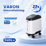 VARON VH-2 PRO Sauerstoffgerät für Zuhause | Kontinuierlicher Fluss, CE-geprüft (1-9 Stufen) VARON