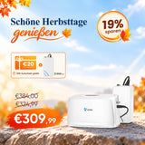 VARON VL-1 Tragbarer Sauerstoffkonzentrator mit Festfrequenz | Akkubetrieb, CE-geprüft VARON