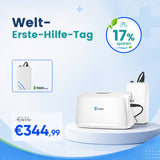 VARON VL-1 Tragbarer Sauerstoffkonzentrator mit Festfrequenz | Akkubetrieb, CE-geprüft VARON