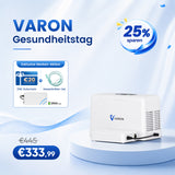 VARON VL-2 Light 3L/min Kontinuierlicher tragbarer Sauerstoff-Konzentrator mit Akku, CE-geprüft VARON