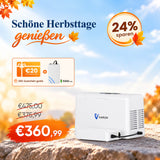 VARON VL-2 Light 3L/min Kontinuierlicher tragbarer Sauerstoff-Konzentrator mit Akku, CE-geprüft VARON