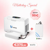VARON VL-2 Light 3L/min Kontinuierlicher tragbarer Sauerstoff-Konzentrator mit Akku, CE-geprüft VARON