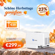 VARON VL-2 Light 3L/min Kontinuierlicher tragbarer Sauerstoff-Konzentrator mit Akku, CE-geprüft VARON