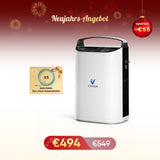 VARON VP-1 Pulse Sauerstoffkonzentrator Mobil mit Akku | 24-Stunden-Betrieb, CE-zertifiziert VARON