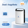 VARON VP-1 Pulse Sauerstoffkonzentrator Mobil mit Akku | 24-Stunden-Betrieb, CE-zertifiziert VARON