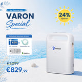VARON VP-2 Pulse Sauerstoffkonzentrator Mobil mit Akku | 93% Sauerstoff, lange Batterie, CE-geprüft VARON