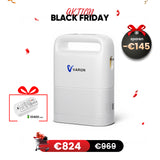 VARON VP-2 Pulse Sauerstoffkonzentrator Mobil mit Akku | 93% Sauerstoff, lange Batterie, CE-geprüft VARON