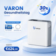 VARON VP-6 Kontinuierlicher Sauerstoffkonzentrator Mobil mit Akku | 6-Stufen-Regelung, CE-geprüft VARON