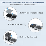 Ersatz-Molekularsieb für VP-8G tragbarer Sauerstoffkonzentrator VARON | Sauerstofftherapie