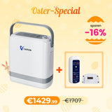 VARON VP-8G | Sauerstoffkonzentrator Mobil mit Pulsfluss-Technologie (1-8 Stufen) VARON