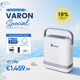 VARON VP-8G | Sauerstoffkonzentrator Mobil mit Pulsfluss-Technologie (1-8 Stufen) VARON