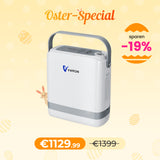 VARON VP-8G | Sauerstoffkonzentrator Mobil mit Pulsfluss-Technologie (1-8 Stufen) VARON