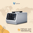 VARON VT-1 Puls- & Kontinuierlicher Sauerstoffkonzentrator | Ideal für Reisen, CE-geprüft VARON