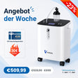 VARON VH-3 PRO Sauerstoffgerät für Zuhause | Kontinuierlicher Fluss, CE-geprüft  (1-10 Stufen) VARON