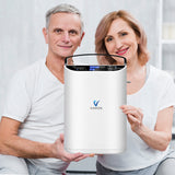 VARON VP-1 Tragbarer kontinuierlicher Sauerstoffkonzentrator für ältere Menschen