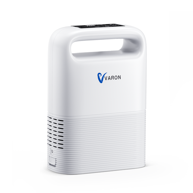 VARON VP-2 tragbarer Puls-Sauerstoffkonzentrator, lange Batterielebensdauer für aktive Benutzer